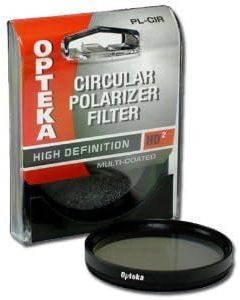 Opteka 74mm High Definition Multi-Coated Circular Polarizing Glass Filter for The Sony Cybershot DSC-H7, DSC-H9, & DSC-H50 and All Other SLR and DSLR Cameras That Accept 74MM Filters