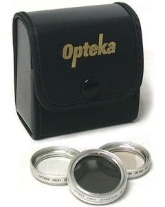 Opteka 27mm Hi-Def Professional Filter Kit UV, PL, FLD Silver