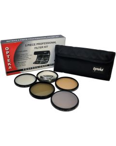 Opteka 67mm High Definition II Professional 5 Piece Filter Kit Includes UV, CPL, FL, ND4 and 10x Macro Lens for The Sony NEX-VG10 Digital Camcorder